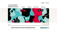 Desktop Screenshot of filmfest-muenchen.de